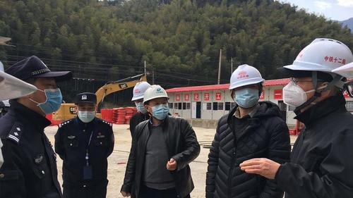 省公安厅治安监督管理总队深入基层开展疫情防控期间爆破作业项目复工